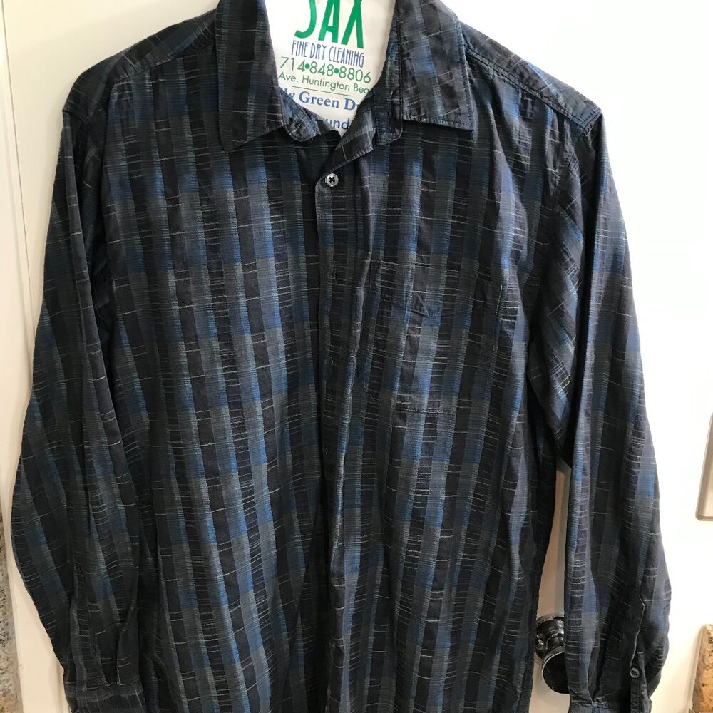 The Territory Ahead Men's Button Down Shirt, Med.